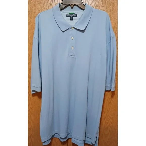 3-Tommy Hilfiger Polo (Golf)-(Blue/Black/White)-(Size:3XL)-(Decent Cond.)-$30.00 - Picture 1 of 9